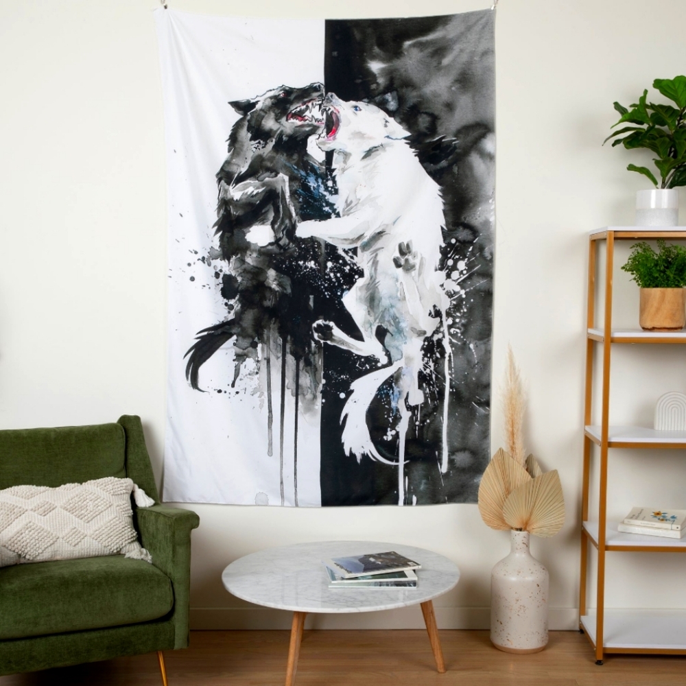 Lora Zombie THE ONE YOU FEED wall Tapestry